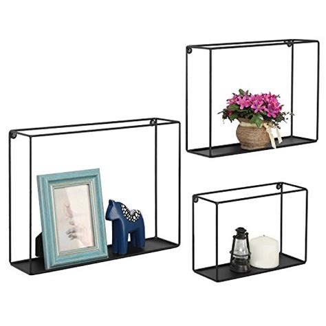 floating metal box shelves|decorative metal floating shelves.